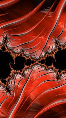 Sanatsal ve yaratıcı dijital olarak tasarlanmış soyut 3D arkaplan