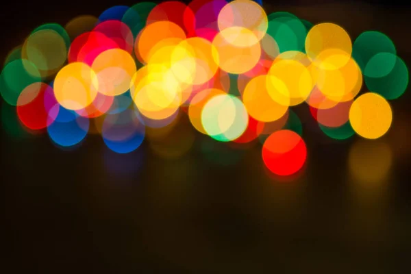 Fondo bokeh abstracto de diferentes colores —  Fotos de Stock