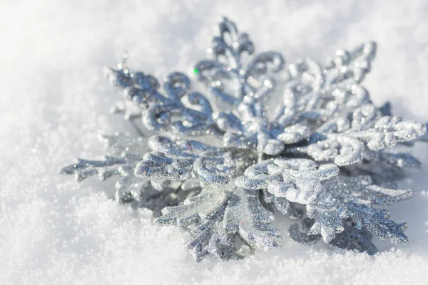 Yılbaşı oyuncak Simli kar kar tanesi