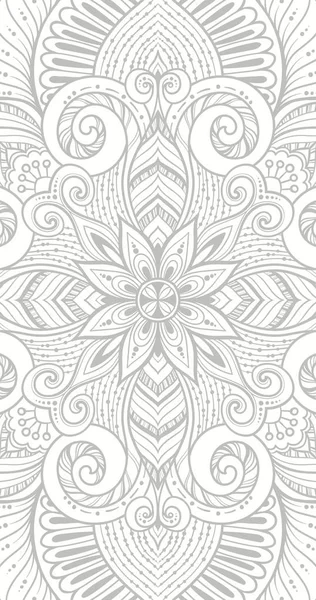 Mandala-Vektortätowierung. perfekte Karte für Design, Geburtstag und andere Feiertage, Kaleidoskop, Medaillon, Yoga, Indien, Arabisch — Stockvektor