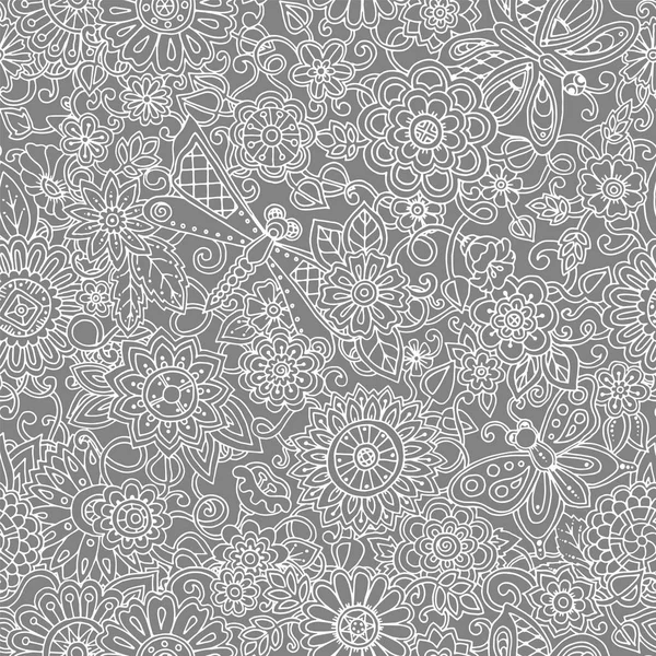 Ornamentální vzor bezešvé etnické. Lze použít pro tapety, výplně vzorkem, textil, tkaniny, obtékání, povrchové textury — Stockový vektor