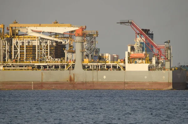 Olieboringen schip. — Stockfoto