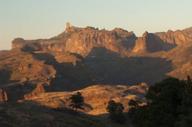 Nublo Kırsal Parkı 'nda Roque Nublo.