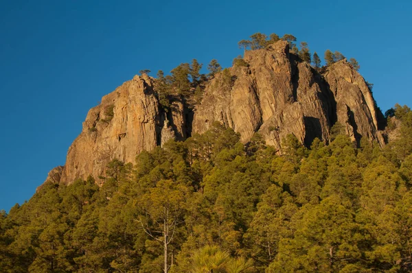 Inagua综合自然保护区的Morro de Pajonales. — 图库照片