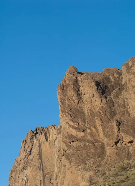 Nublo Doğal Anıtı 'ndaki Rocky Cliff.. — Stok fotoğraf