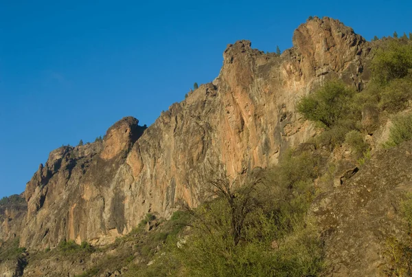 Klippe im Naturdenkmal Roque Nublo. — Stockfoto