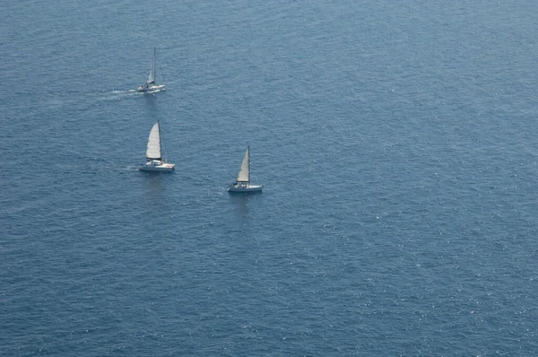 モガンの海岸でレガッタセーリング. — ストック写真