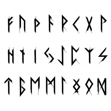  Yazıda Runes gizli dinsiz Pagan