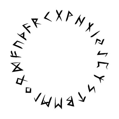 Runes Nordic Norse clipart