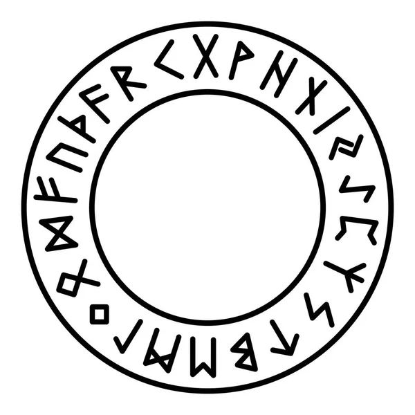 Pagan Heathen Runen Simbolo — Vettoriale Stock