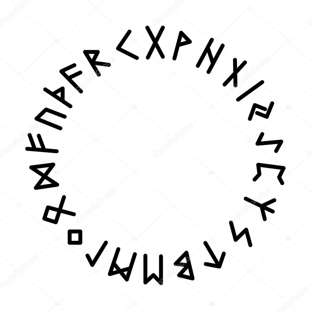 Futhark Runes Symbol