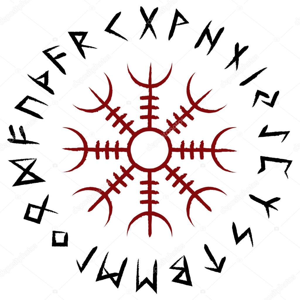 Aegishjalmur Pagan Symbol