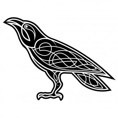 Download Celtic Crow Free Vector Eps Cdr Ai Svg Vector Illustration Graphic Art
