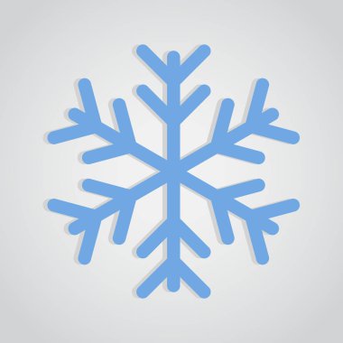 Kar taneleri. Simge. Kış tatili