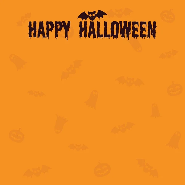 Feliz Halloween. Fondos. Octubre . — Vector de stock