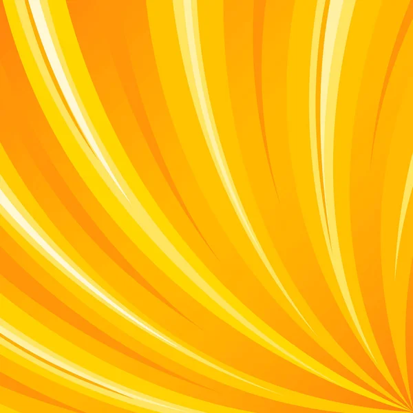 Sunburst giallo. luce del sole — Vettoriale Stock