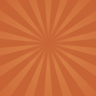 Turuncu Sunburst Parlatıcı