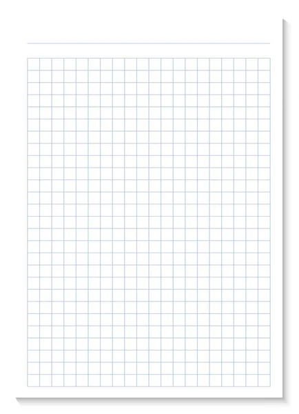 Paper Business Blank Notebook — Stock Vector