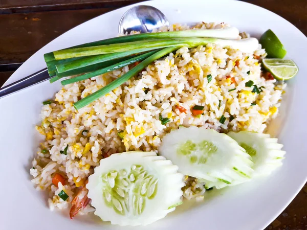 Nasi goreng udang — Stok Foto
