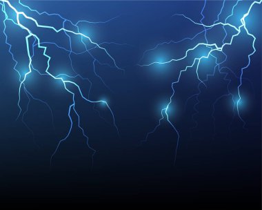 vektör yıldırım çarpması arkaplanı