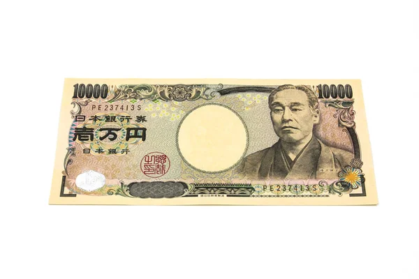 Tio tusentals japanska yen bill — Stockfoto
