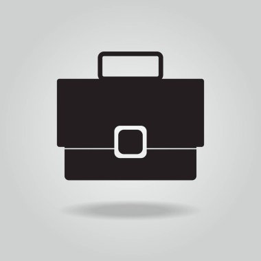Evrak çantası vektör simgesi, Çanta vektör simgesi