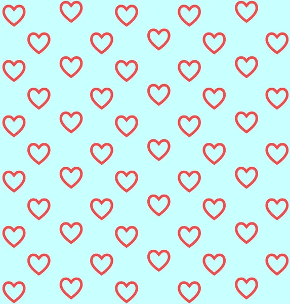 Srdce vzor pro den svatého Valentýna, vektorové pozadí. — Stockový vektor