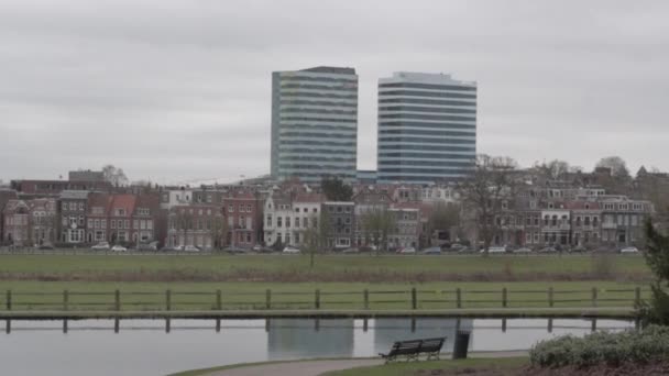 Amsterdam Netherlands February 2020 Nested Sequence Amsterdam Noord Netherlands — Stock Video