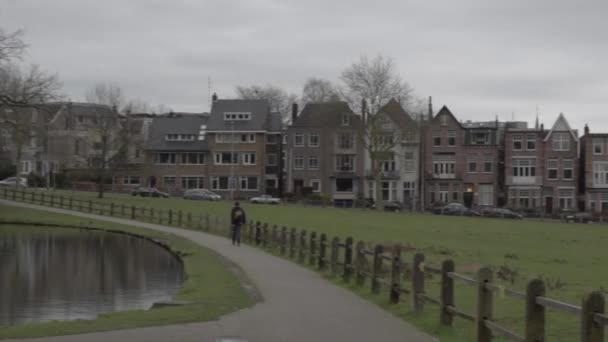 Amsterdam Pays Bas Fevrier 2020 Séquence Imbriquée Amsterdam Noord Pays — Video