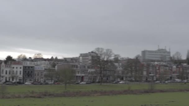 Amsterdam Pays Bas Fevrier 2020 Séquence Imbriquée Amsterdam Noord Pays — Video