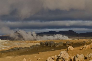 İzlanda, Avrupa, Hervir Gayzer Vadisi İzlanda turizm rotasının Altın Halkası 'na girdi.