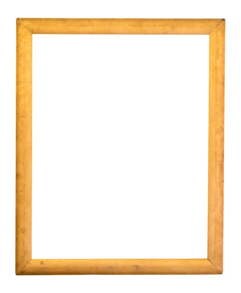 Rectángulo decorativo marco de imagen de oro — Foto de Stock