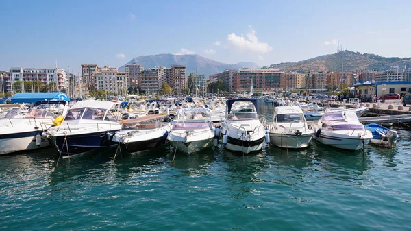 Panoramik Salerno Marina — Stok fotoğraf