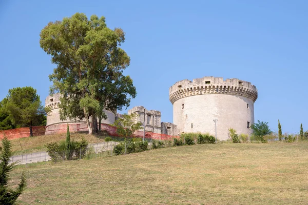 Tramontano hrad v Matera — Stock fotografie