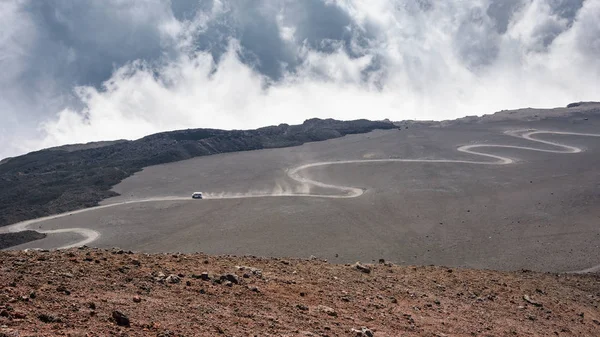 Road on the Mount Etna — Stock Photo, Image