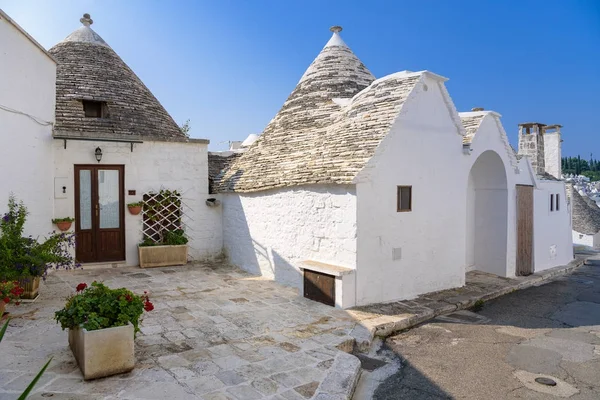 Trulli Houses in Alberobello town — Stockfoto