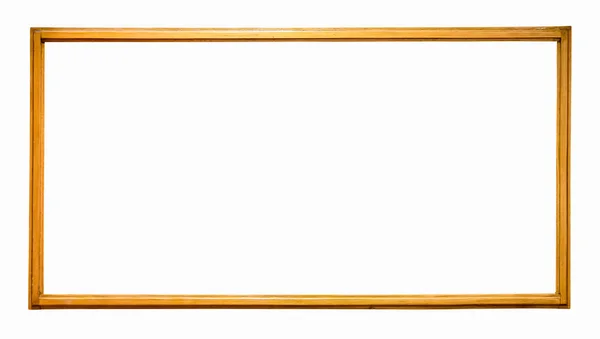 Thin wooden picture frame — Stock Photo, Image