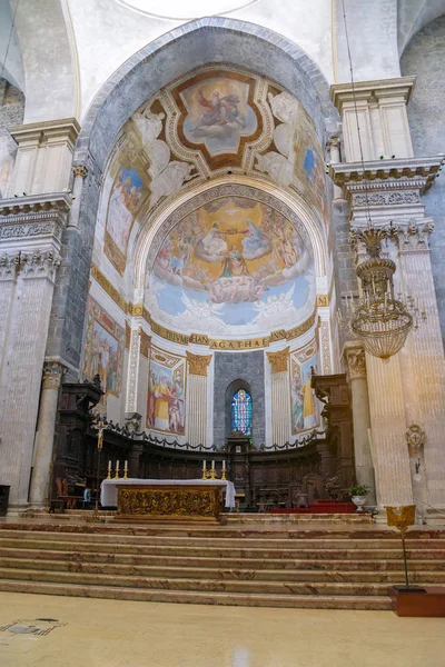 Presbiterio de la Catedral de Catania — Foto de Stock
