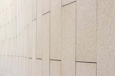 Bej kiremit dokusu arka plan. Duvar dalgası. Duvar mozaik fayans. perspektif