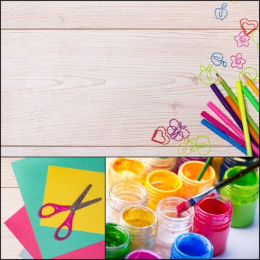 okul kolaj malzemeleri