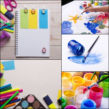 okul kolaj malzemeleri