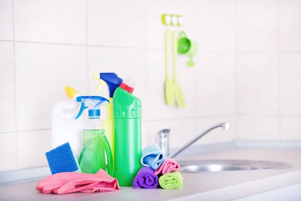 Kitchen cleaning concept — Stock Photo, Image