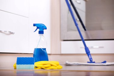 Mutfak temizlik konsepti