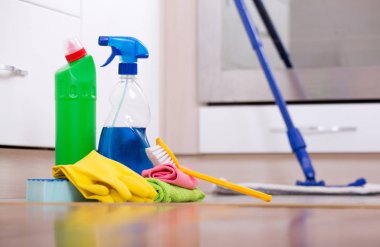 Mutfak temizlik konsepti