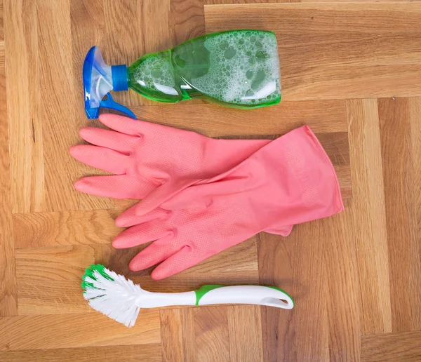 Концепція прибирання будинку — стокове фото