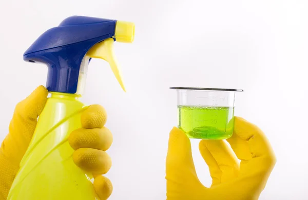 Dosis química para la limpieza de la casa — Foto de Stock