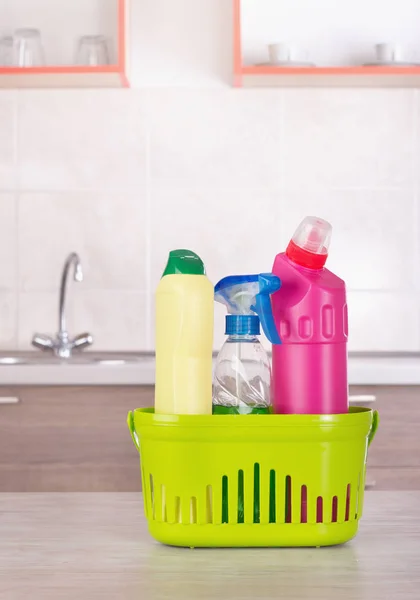 Kitchen cleaning concept — Stock Photo, Image