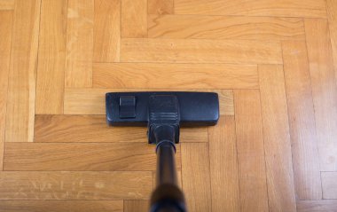 Parke süpürge'nın kafasına