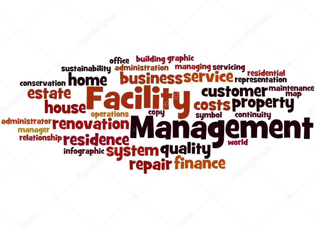 Facility Management Concept De Cloud De Mots 3 Image Libre De Droit Par Kataklinger C