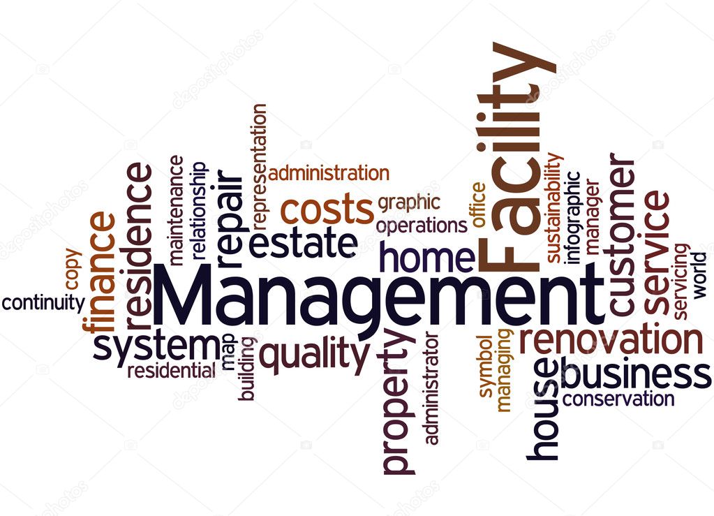 Facility Management Concept De Cloud De Mots 6 Image Libre De Droit Par Kataklinger C